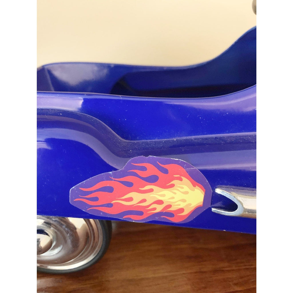 XONEX Limited Edition “Hot Rod Champ” Die Cast Blue Pedal Car # 03879 Of 10,000