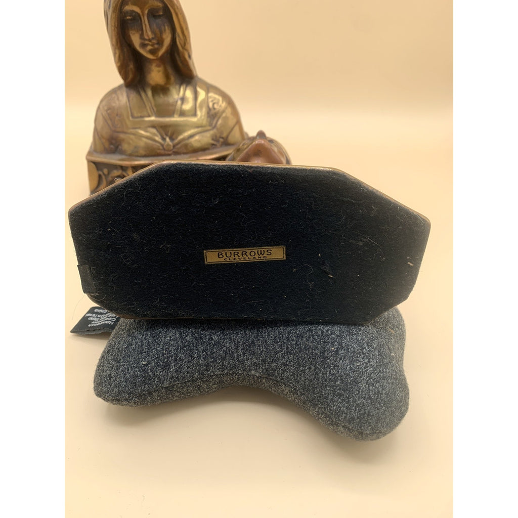 Pair Of Antique Bronze Clad Dante and Beatrice Bookends