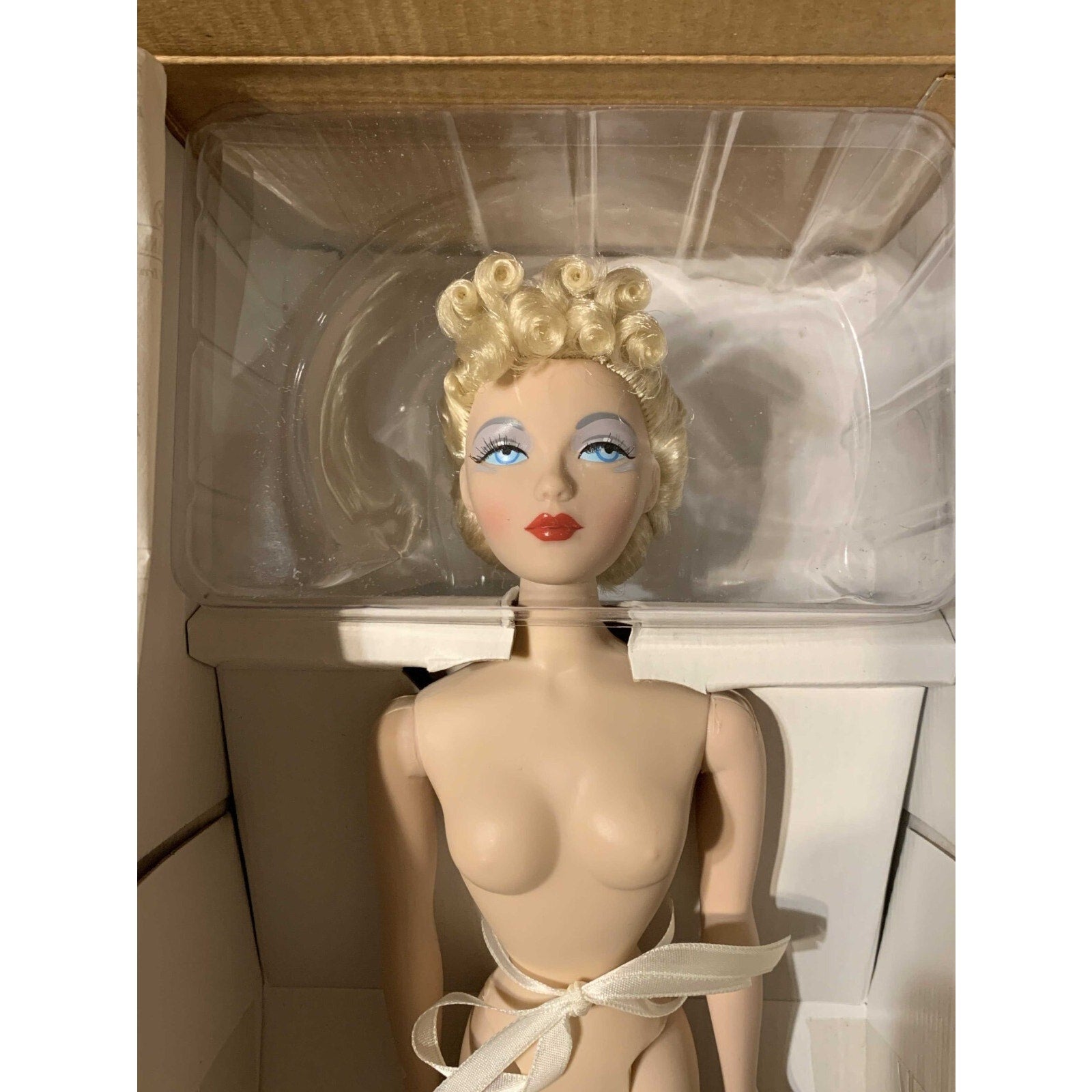 Ashton Drake 1998 Gene Collection Doll in Rare "Smart Set" Dress with Stand