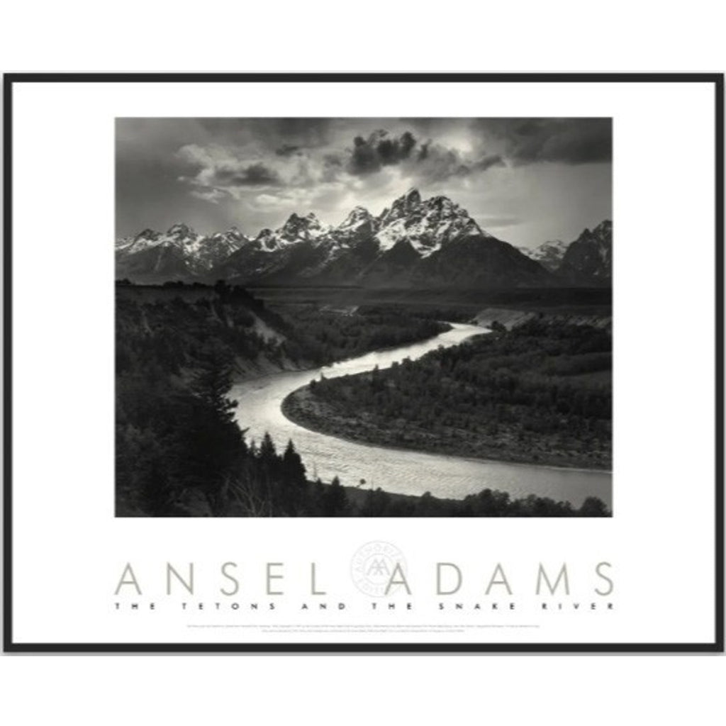 Genuine Authorized Framed Print Ansel Adams “The Tetons and the Snake River”