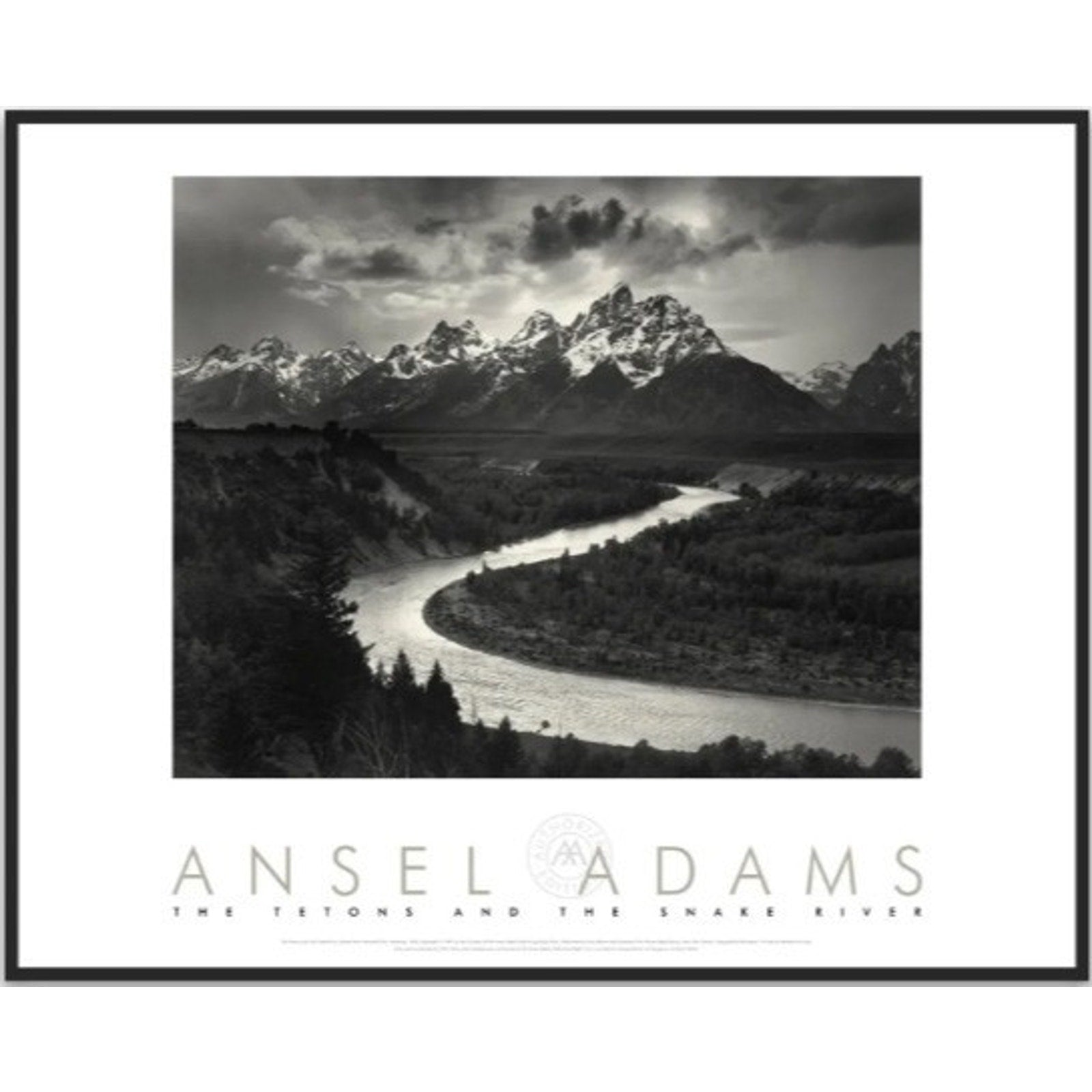 Genuine Authorized Framed Print Ansel Adams “The Tetons and the Snake River”