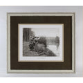 Antique Signed and Dated Photogravure “Hailing The Ferryman” by Ridgeway Knight