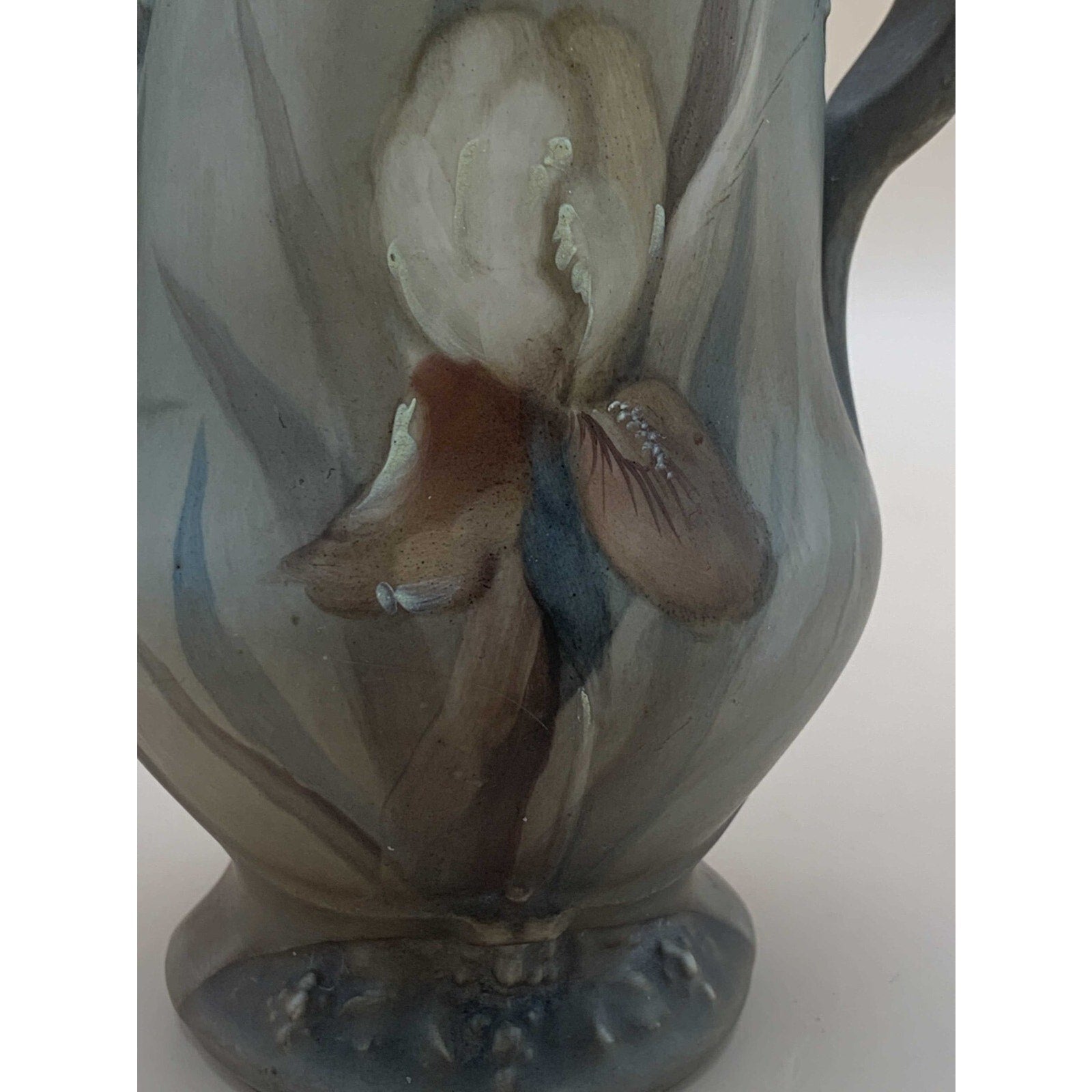 Antique Rare Victorian Hand Painted Double Handled Royal Bonn Vase Signed