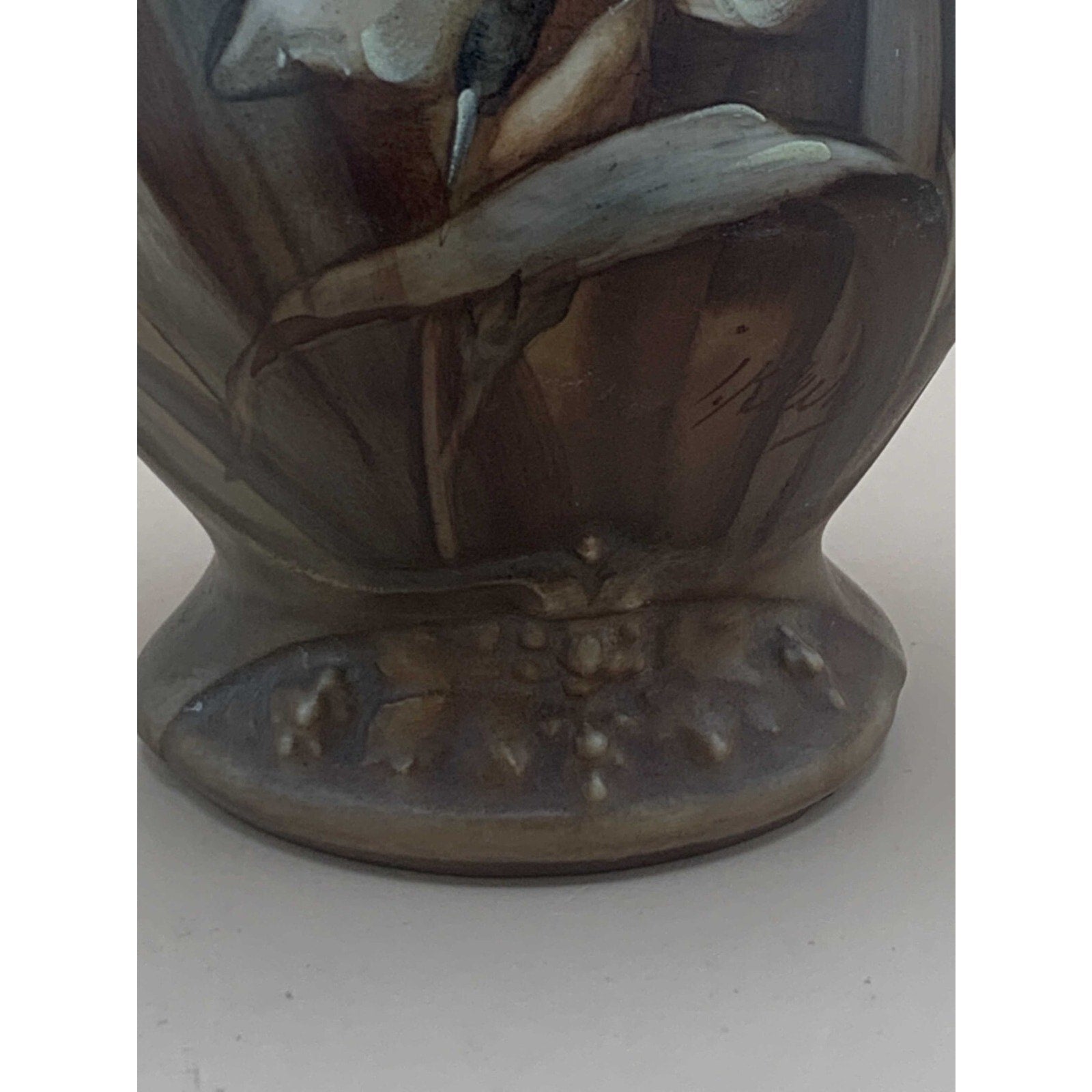 Antique Rare Victorian Hand Painted Double Handled Royal Bonn Vase Signed