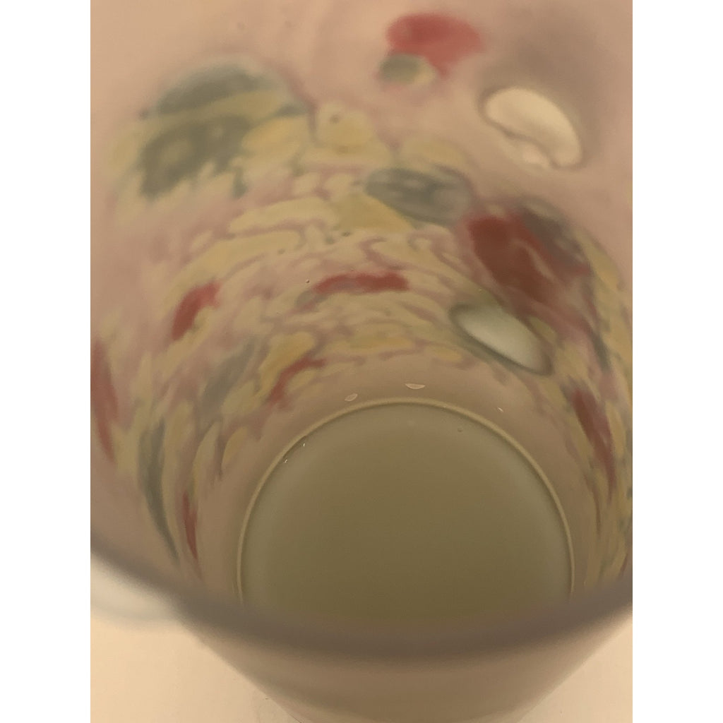 Vintage Hand Painted B.Z.T. Ltd. Art Nouveau Pitcher and Five Highball/Tumblers