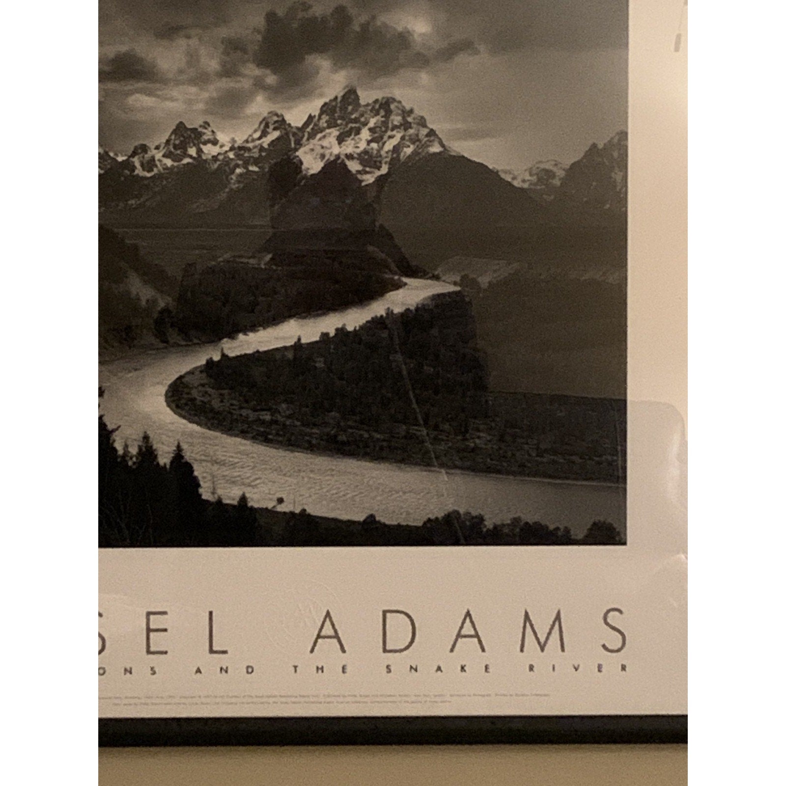 Genuine Authorized Framed Print Ansel Adams “The Tetons and the Snake River”