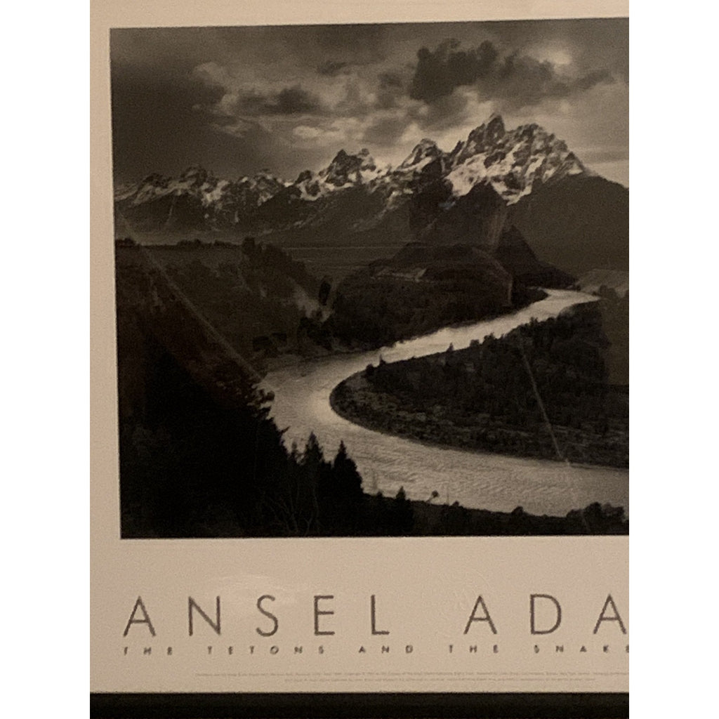 Genuine Authorized Framed Print Ansel Adams “The Tetons and the Snake River”