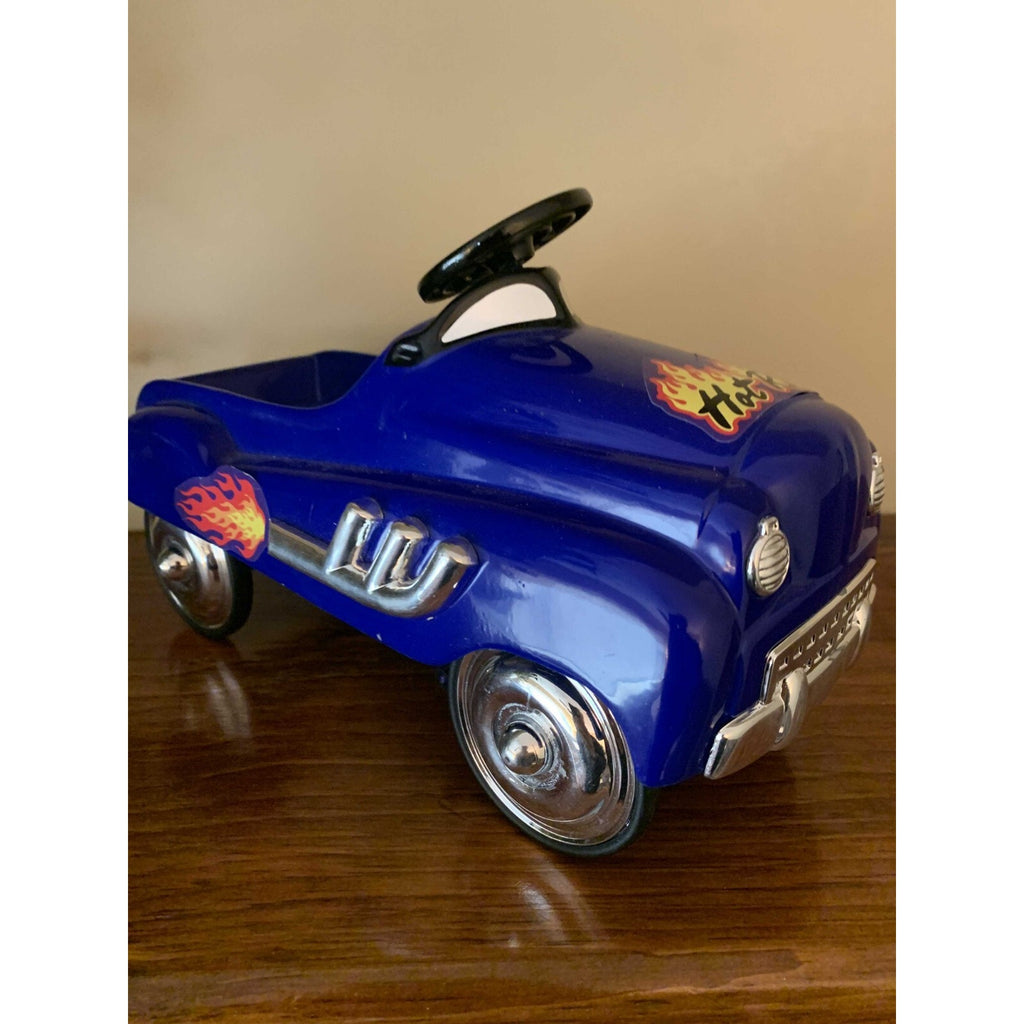 XONEX Limited Edition “Hot Rod Champ” Die Cast Blue Pedal Car # 03879 Of 10,000