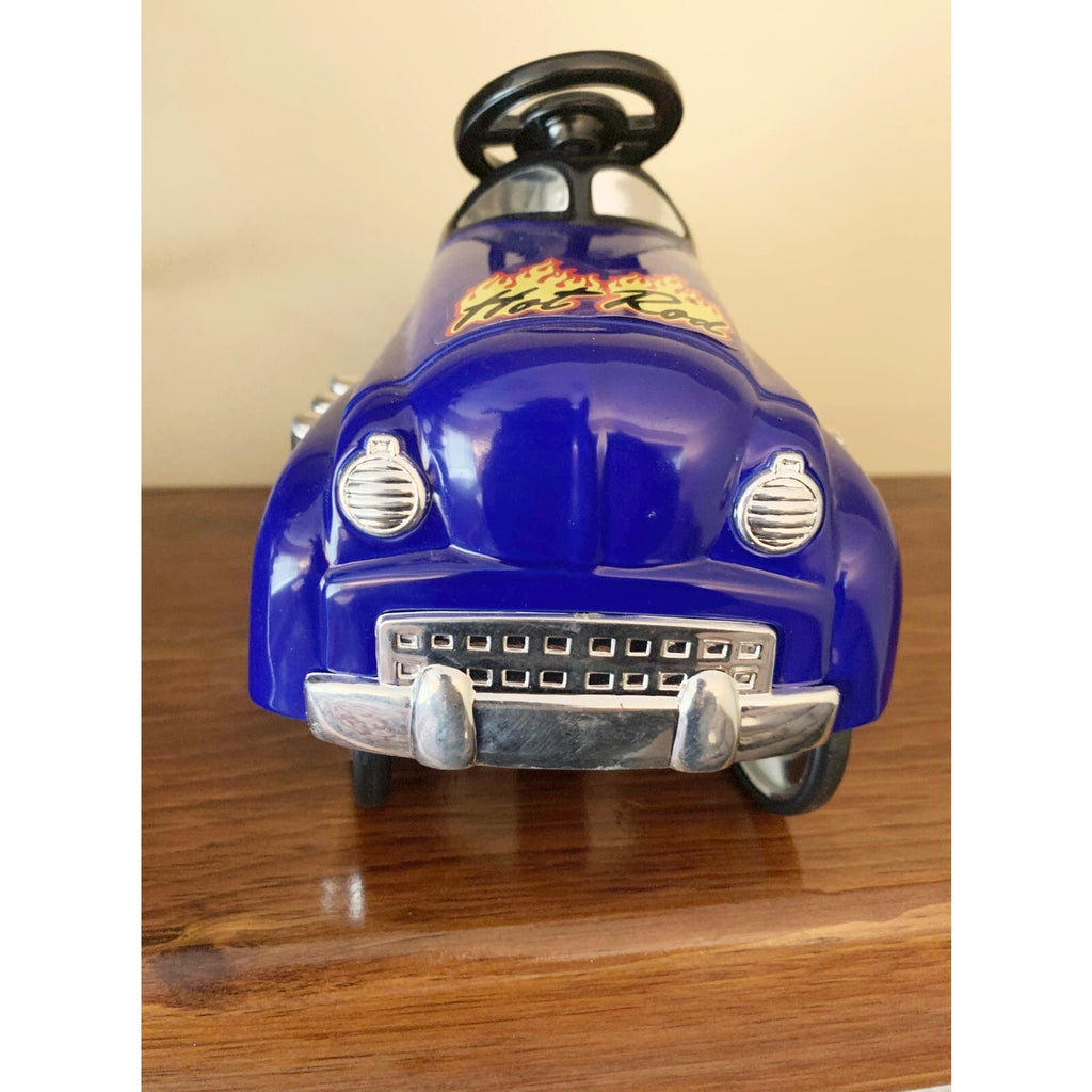 XONEX Limited Edition “Hot Rod Champ” Die Cast Blue Pedal Car # 03879 Of 10,000