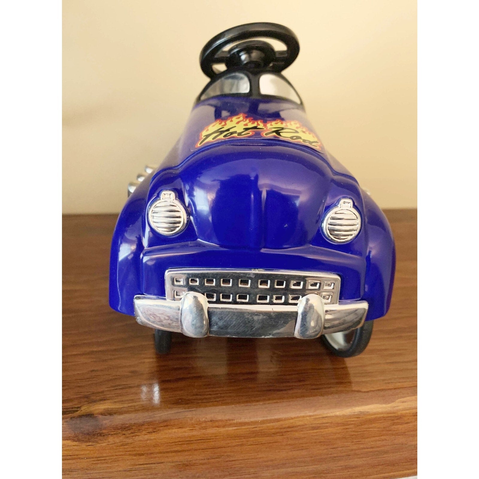 XONEX Limited Edition “Hot Rod Champ” Die Cast Blue Pedal Car # 03879 Of 10,000