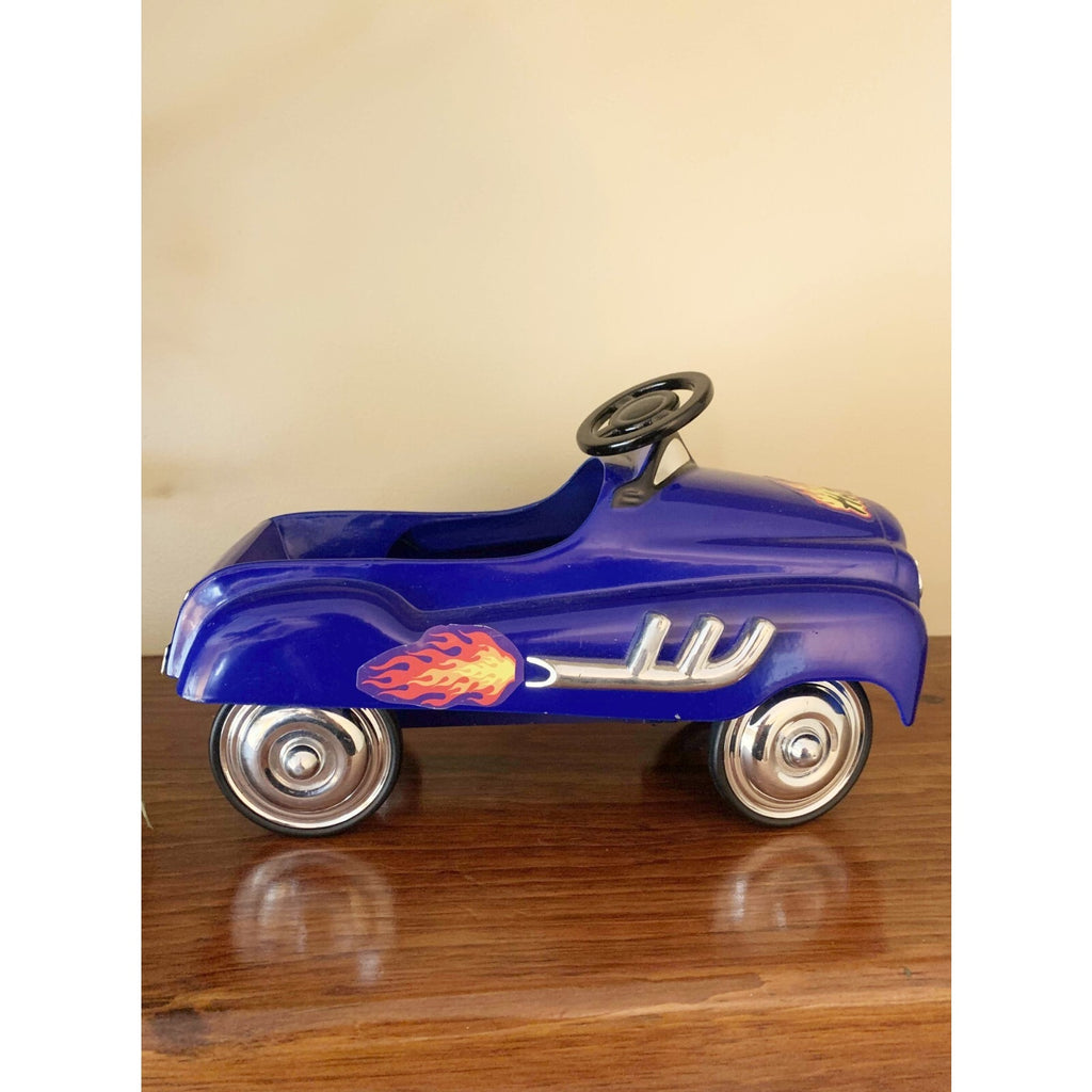 XONEX Limited Edition “Hot Rod Champ” Die Cast Blue Pedal Car # 03879 Of 10,000