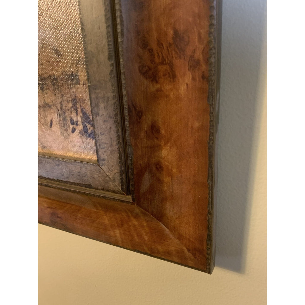 Framed Giclée Canvas Reproduction of “The Flight” by Frederic Remington