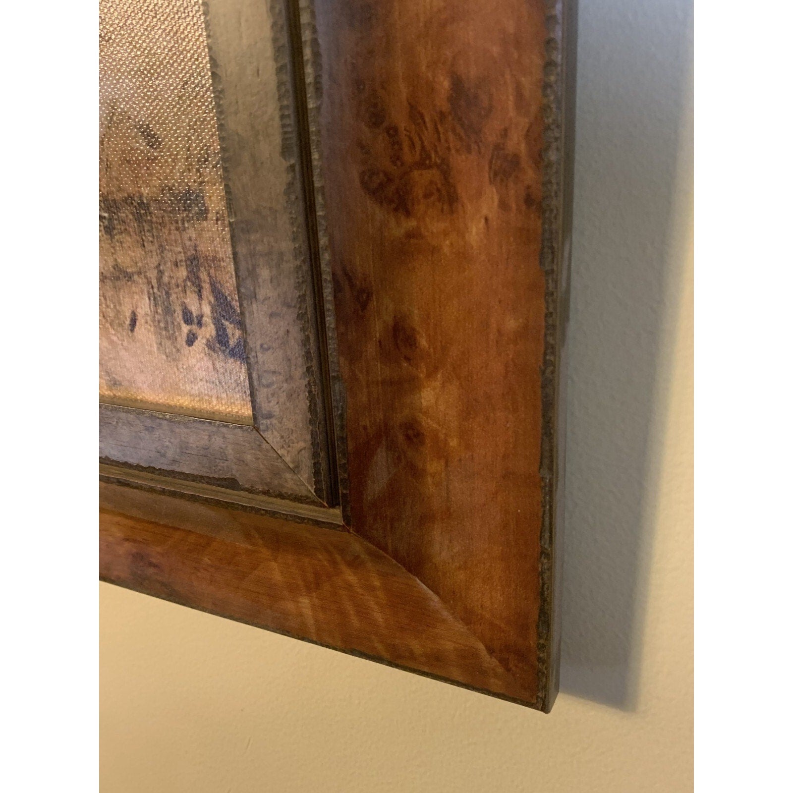 Framed Giclée Canvas Reproduction of “The Flight” by Frederic Remington