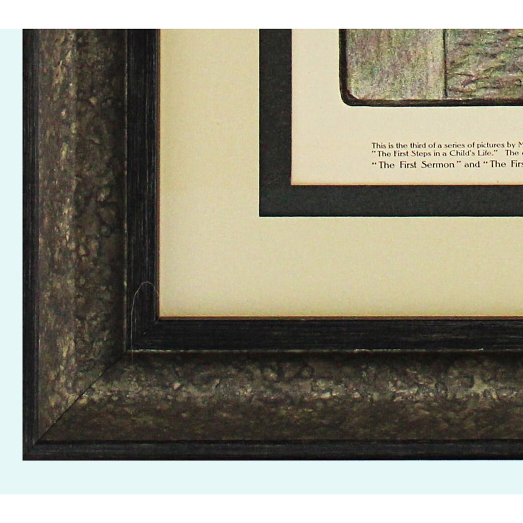 Antique Ladies Home Journal Cover Circa 1905 Matted and Framed