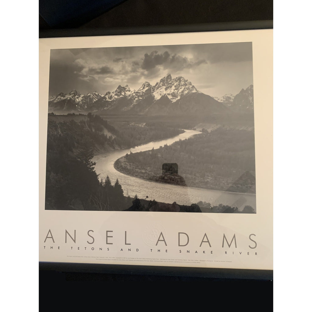Genuine Authorized Framed Print Ansel Adams “The Tetons and the Snake River”