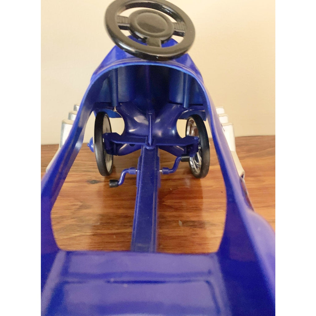XONEX Limited Edition “Hot Rod Champ” Die Cast Blue Pedal Car # 03879 Of 10,000