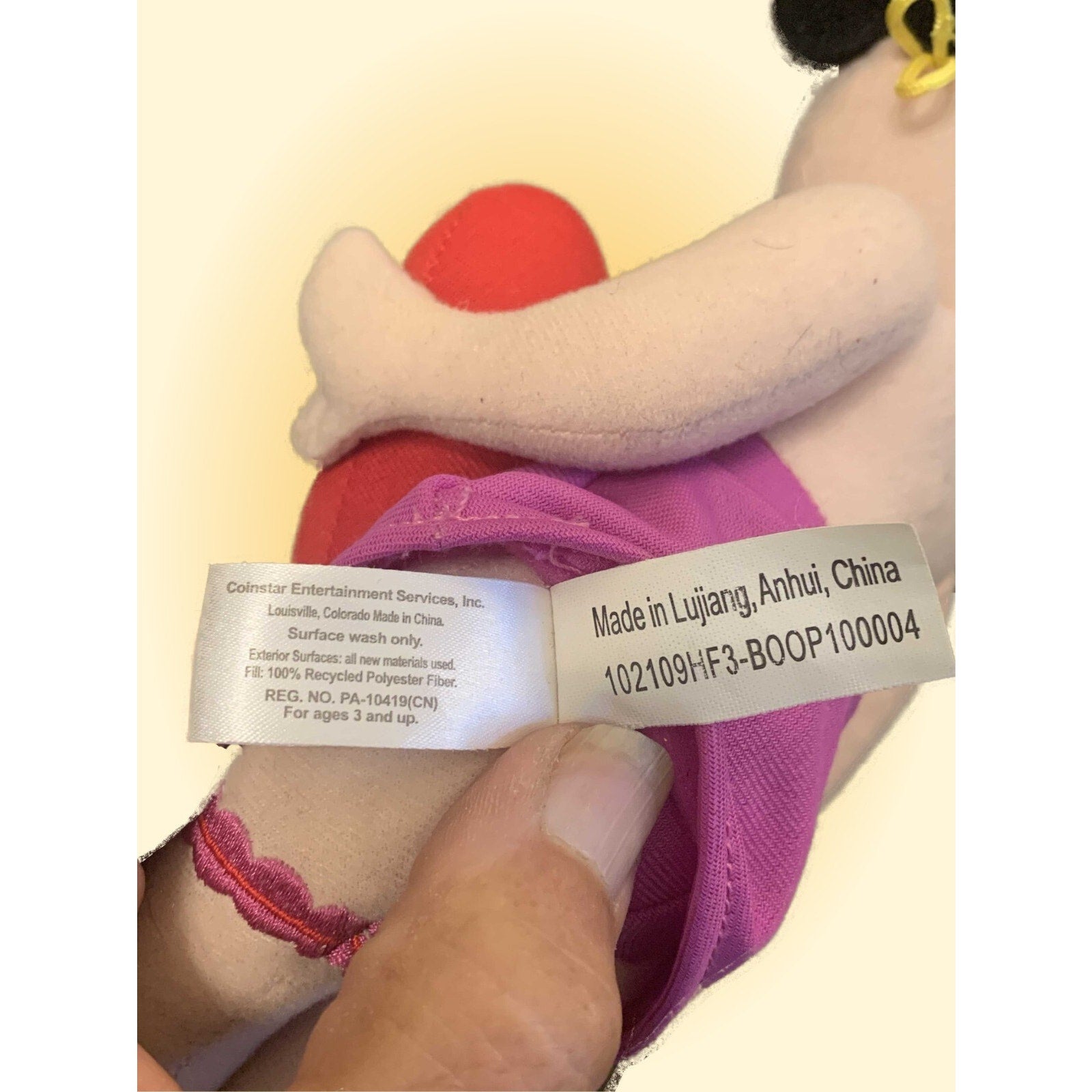 Two Rare Betty Boop Stuffed Dolls – “Sugar Loaf” and “Biker Betty”