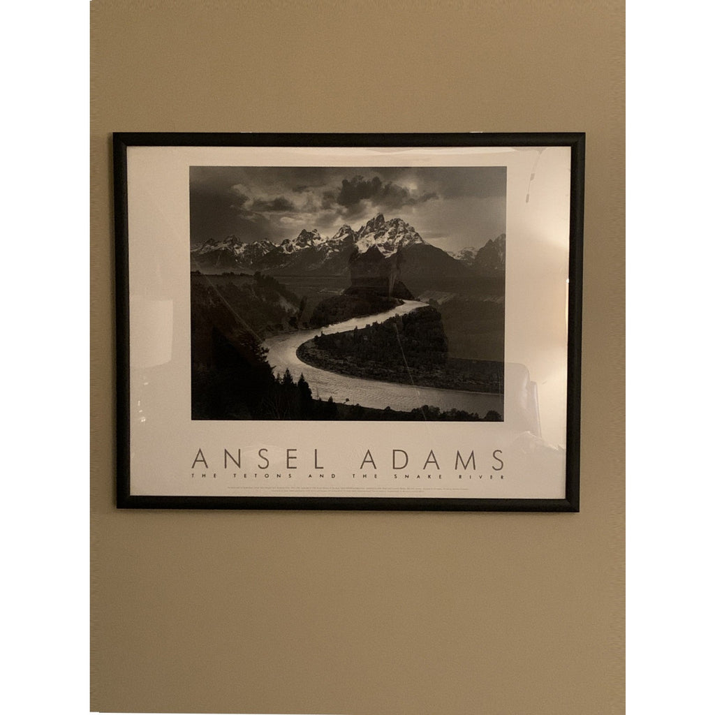 Genuine Authorized Framed Print Ansel Adams “The Tetons and the Snake River”